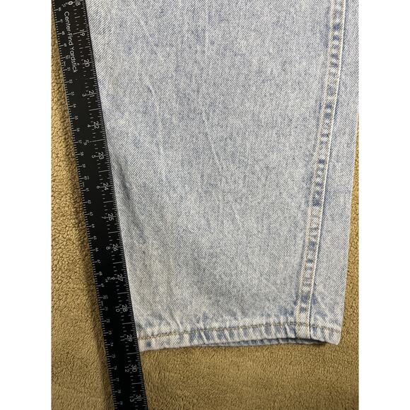 Vintage, Mystic Blues, Women's Acid Wash, Baggy Jeans from 1980s Size: 36 or 22W - Picture 4 of 11